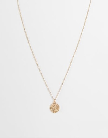 unisex St Christopher necklace in gold