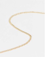 unisex St Christopher necklace in gold