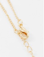 unisex St Christopher necklace in gold