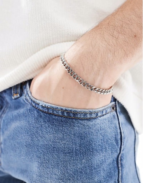 Silver Chain Bracelet