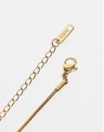 2 pack of ball and snake chain bracelets in 18k gold plated