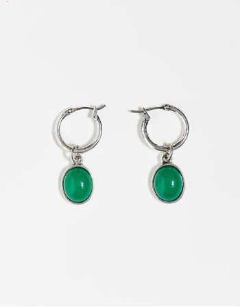 gem drop earrings