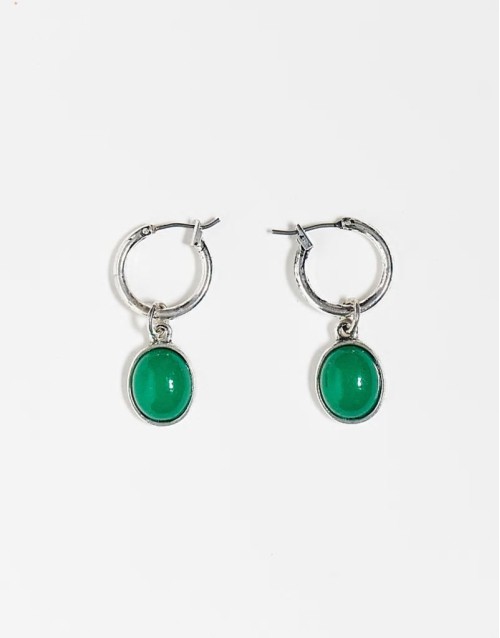 gem drop earrings