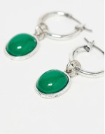 gem drop earrings