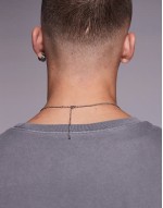 festival waterproof stainless steel crystal cross pendant necklace in silver